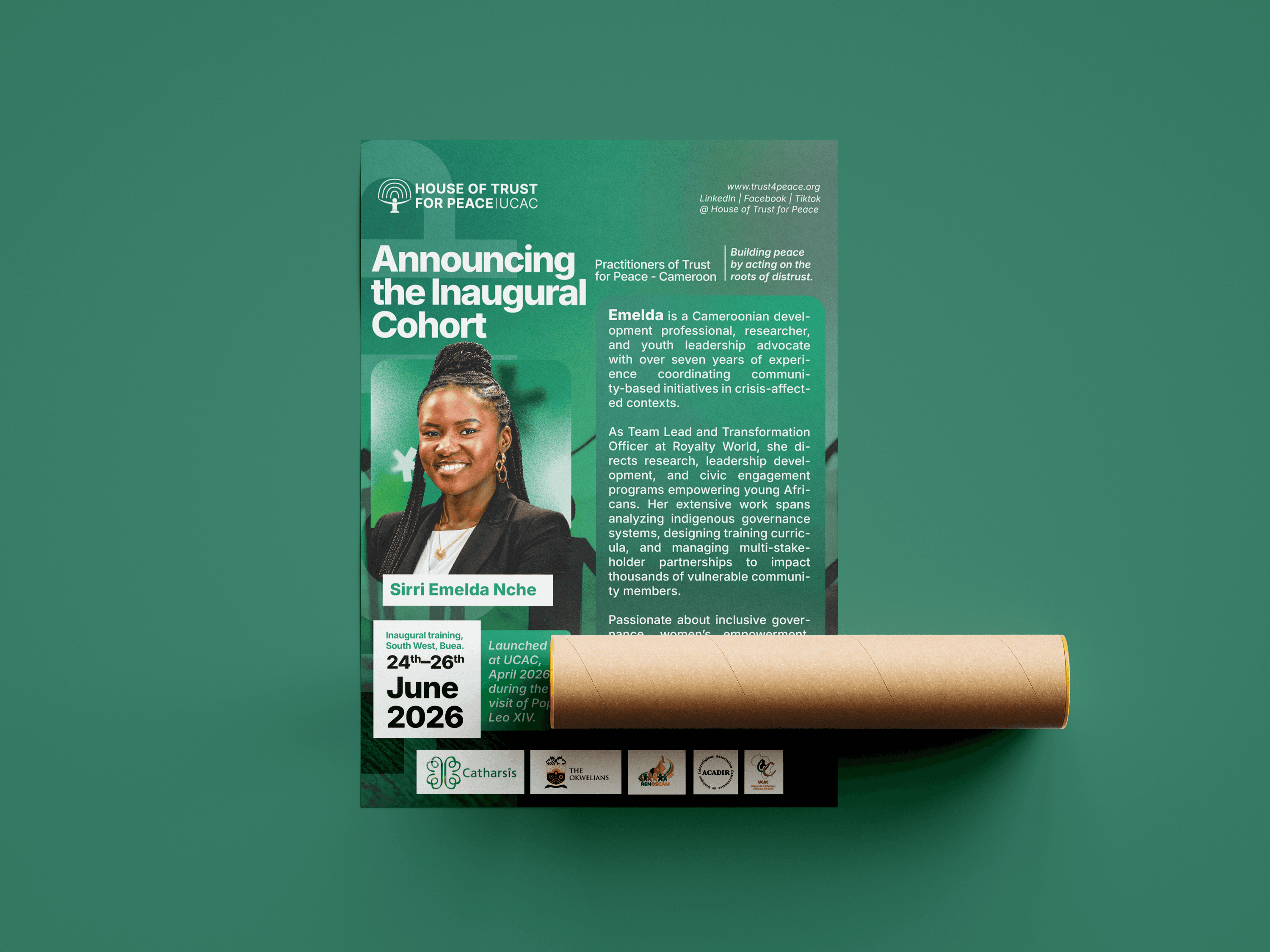 House of Trust for Peace: A Visual Identity for Cameroon's Inaugural Practitioner Training Program — supporting image