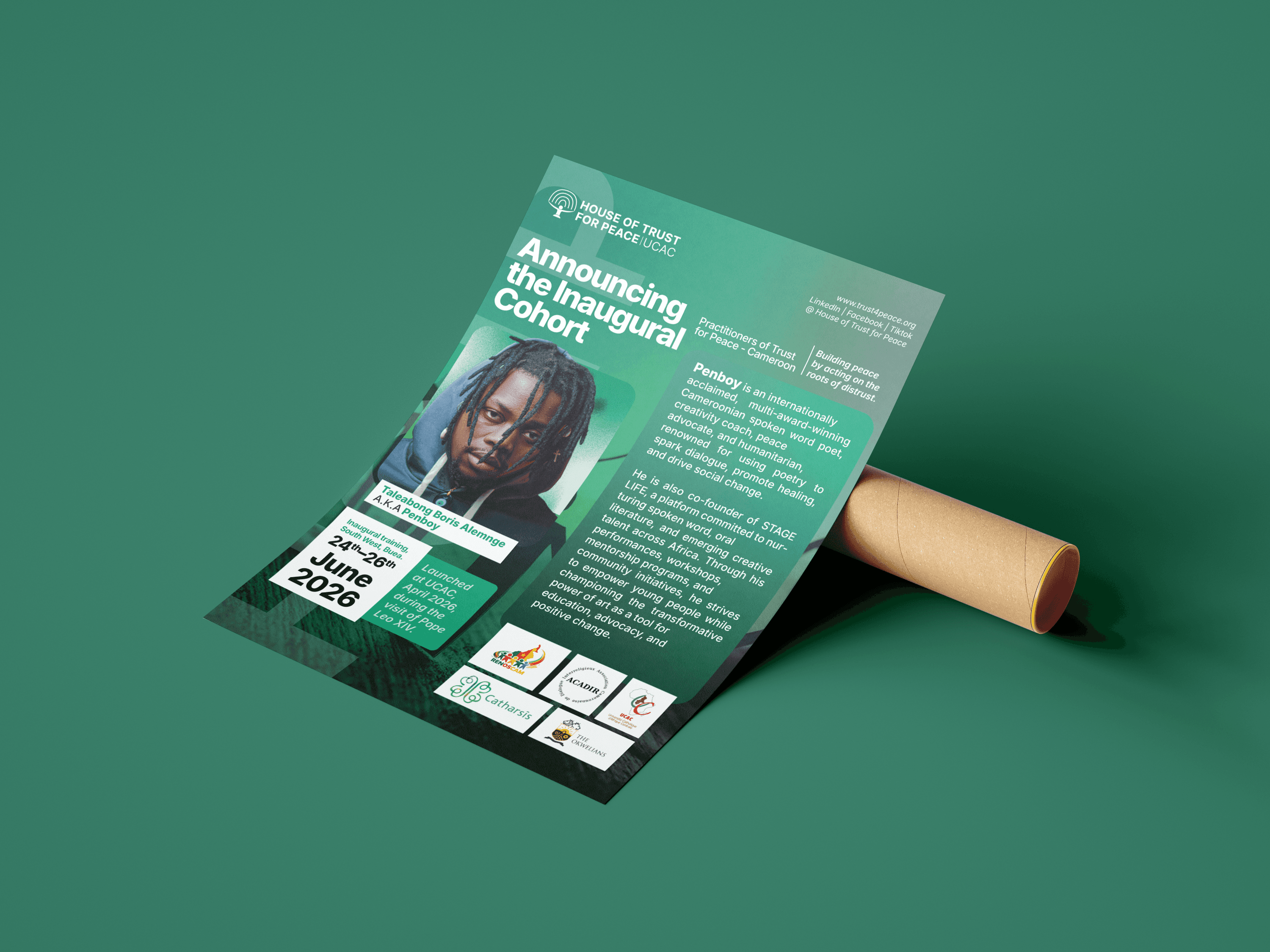 House of Trust for Peace: A Visual Identity for Cameroon's Inaugural Practitioner Training Program — supporting image