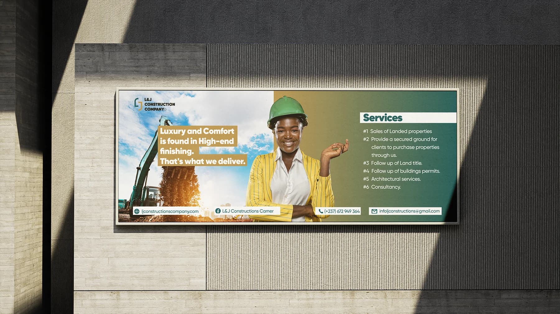 L&J Construction: A Visual Identity Built on Trust and Professionalism — image 2.1