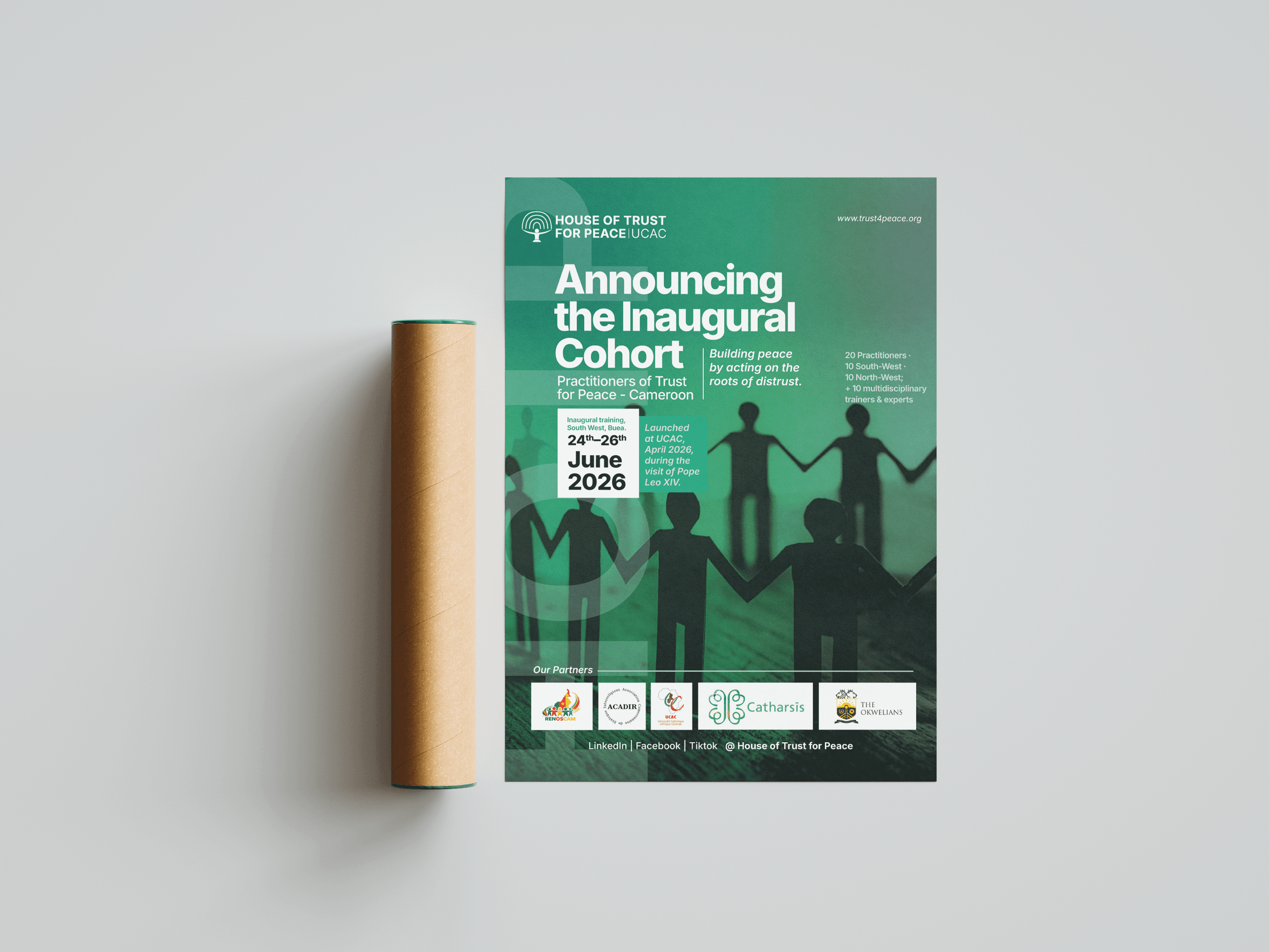 House of Trust for Peace: A Visual Identity for Cameroon's Inaugural Practitioner Training Program — Building the Strategic Foundation